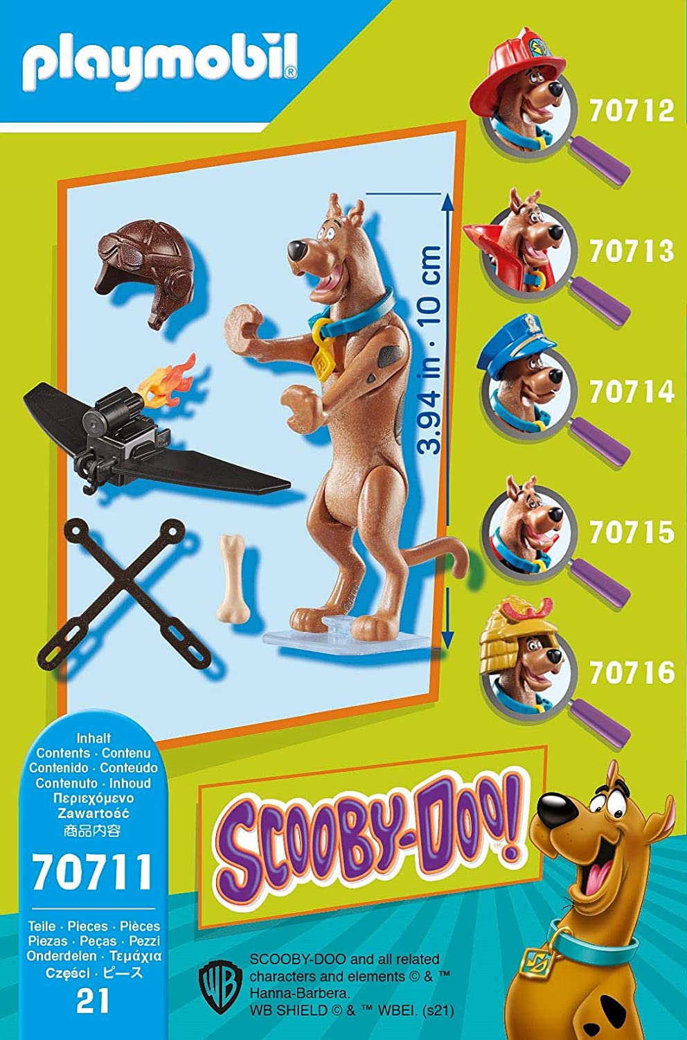 scooby-doo! scooby con jet pack