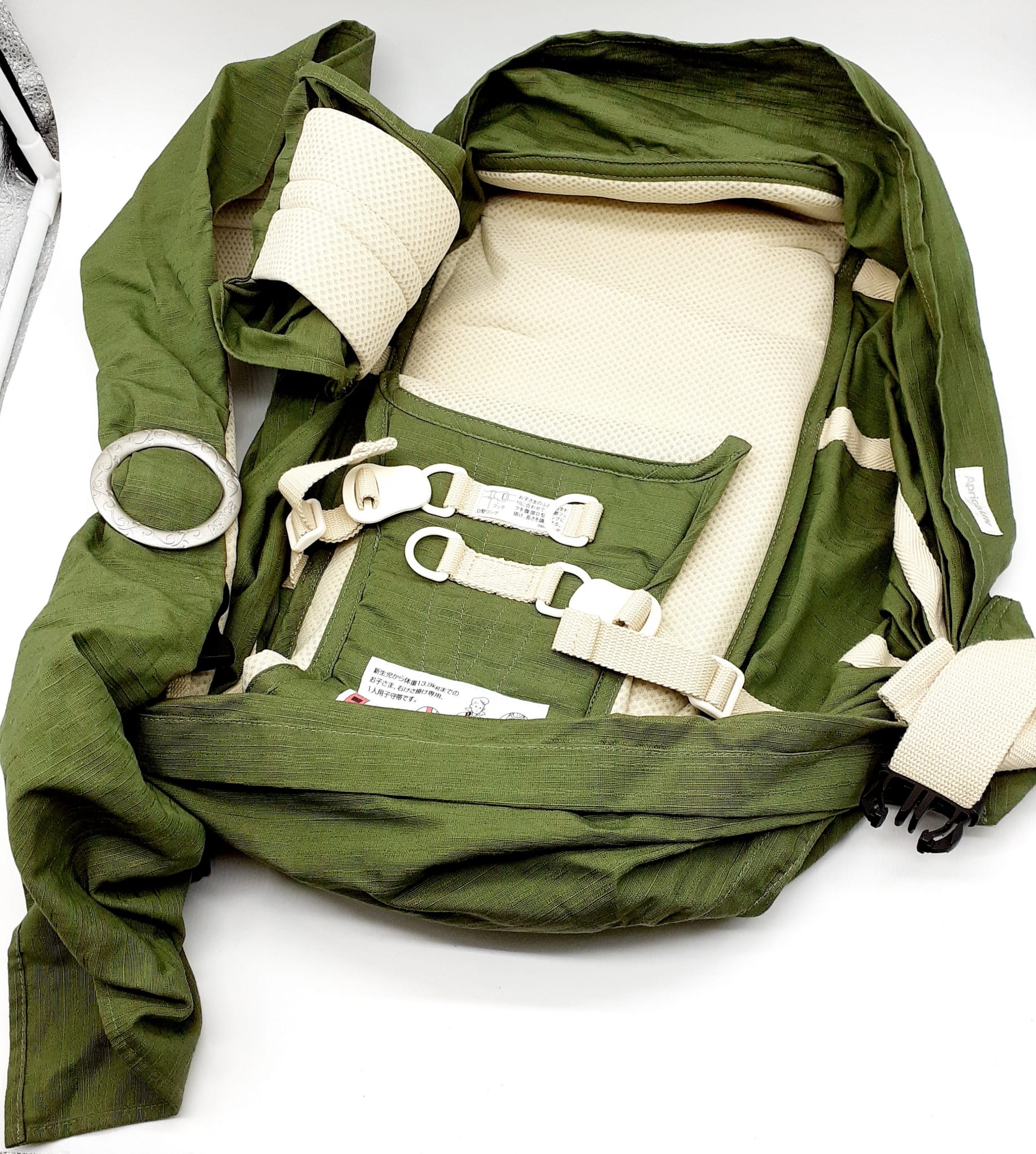 Aprica Sling Bed+Baby Slings verde marsupio a fascia