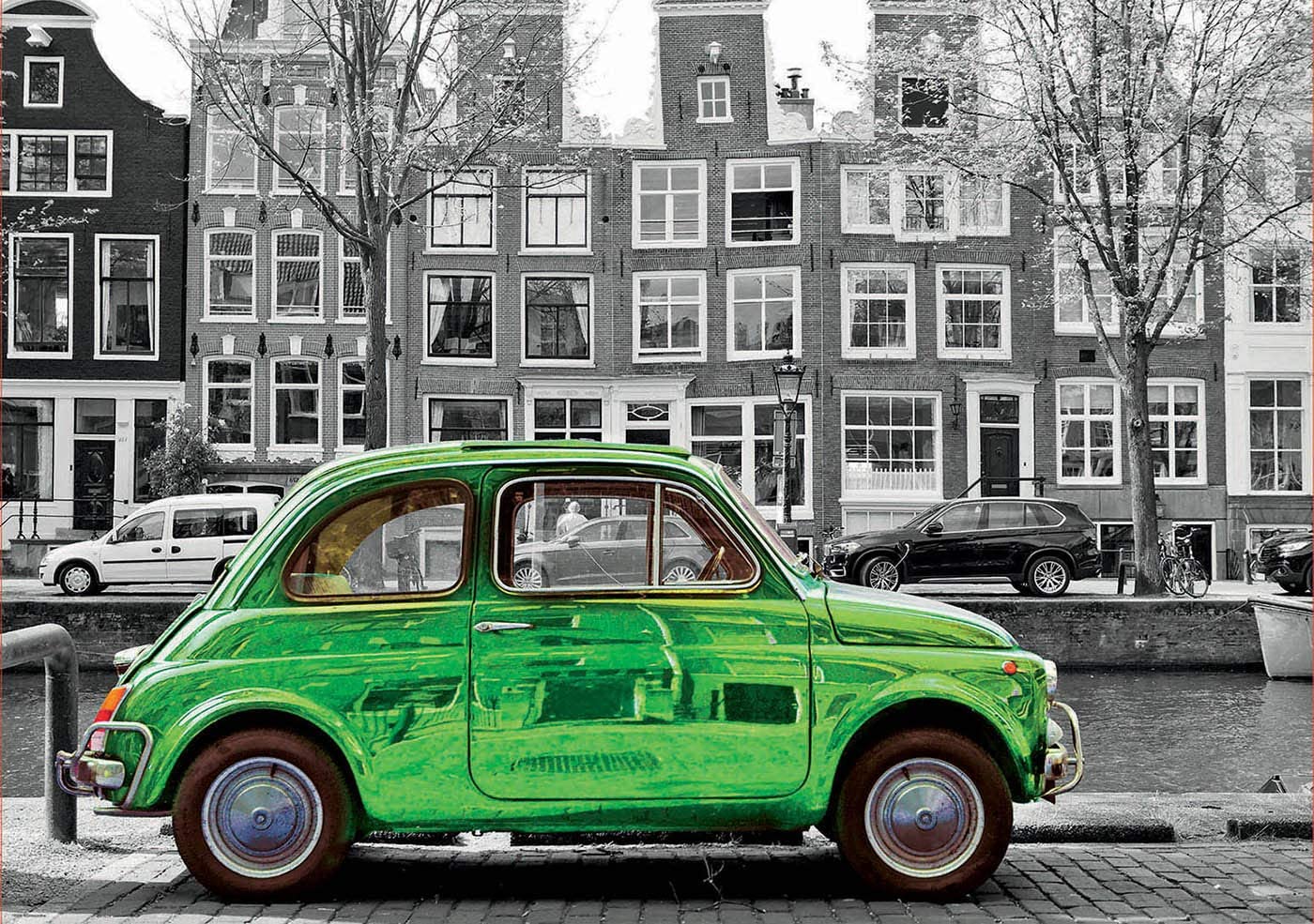 Auto ad Amsterdam 1000 pezzi