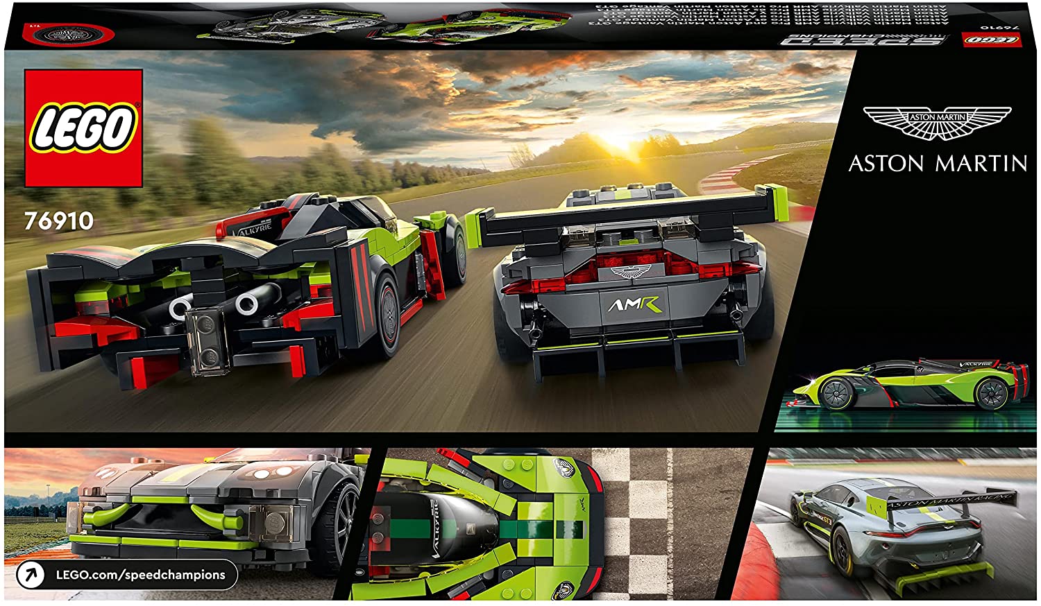 Aston Martin Valkyrie AMR Pro e Aston Martin Vantage GT3 Speed Champions