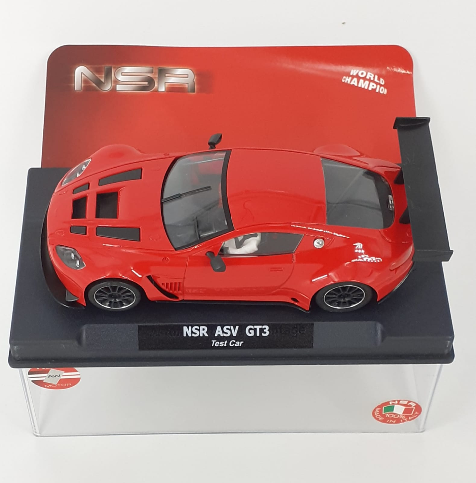 ASV gt3 test car red NSR Aston Martin Vantage