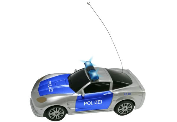 Auto della polizia Racer R/C 2,4 GHz, 1:24