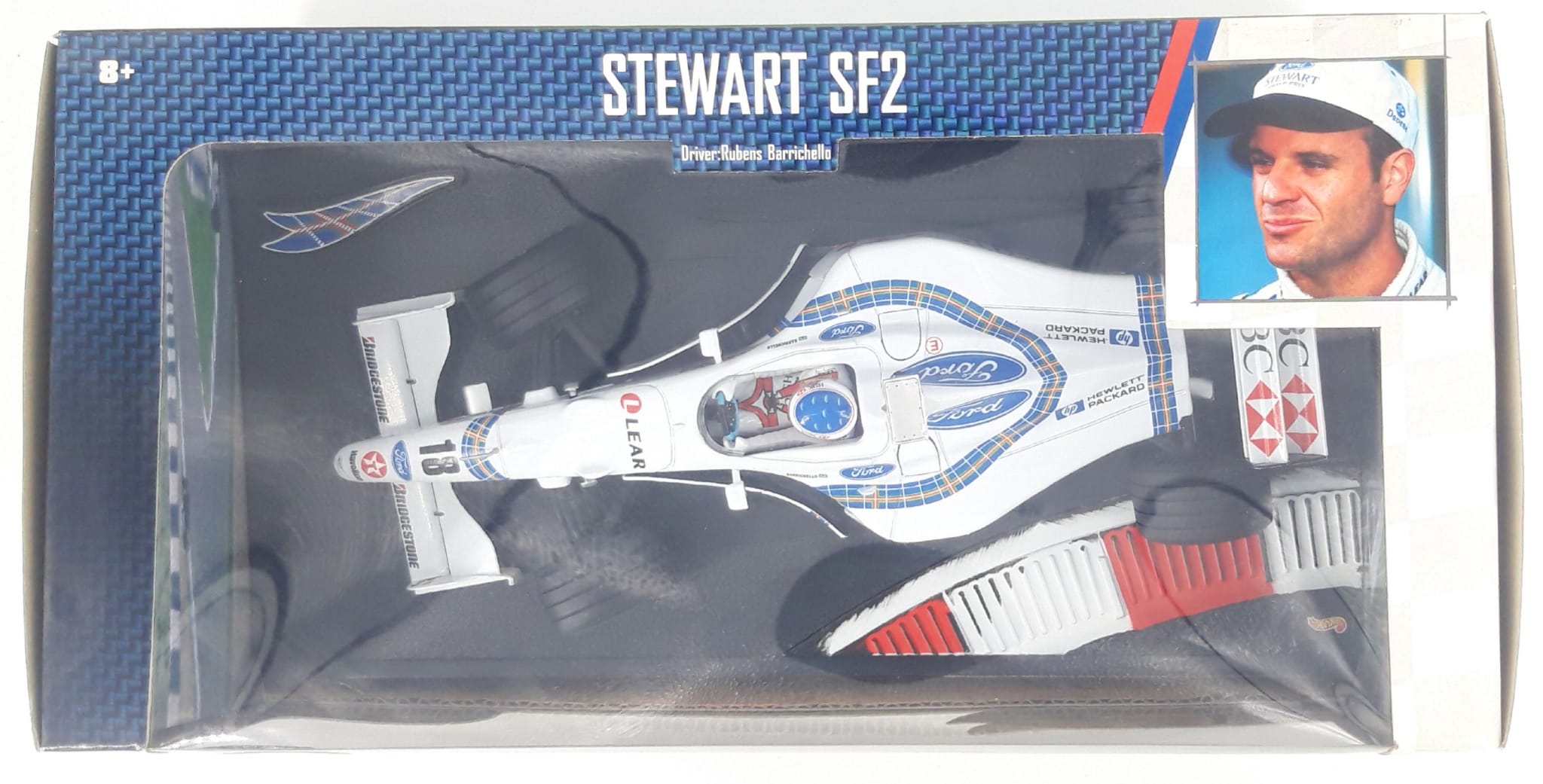 Ford F1 Stewart SF2 Rubens Barrichello 1:18