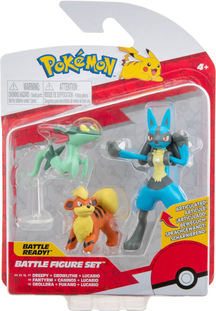 Pokemon battle figure set