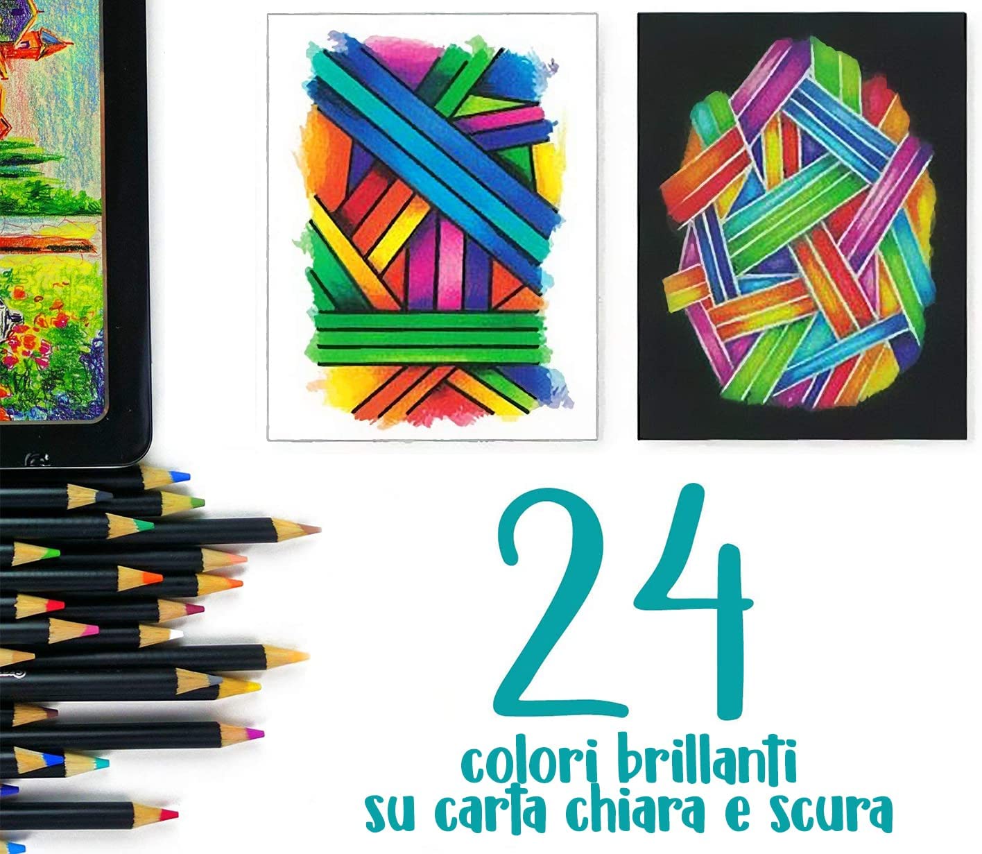 24 Matite colorate Crayola Signature