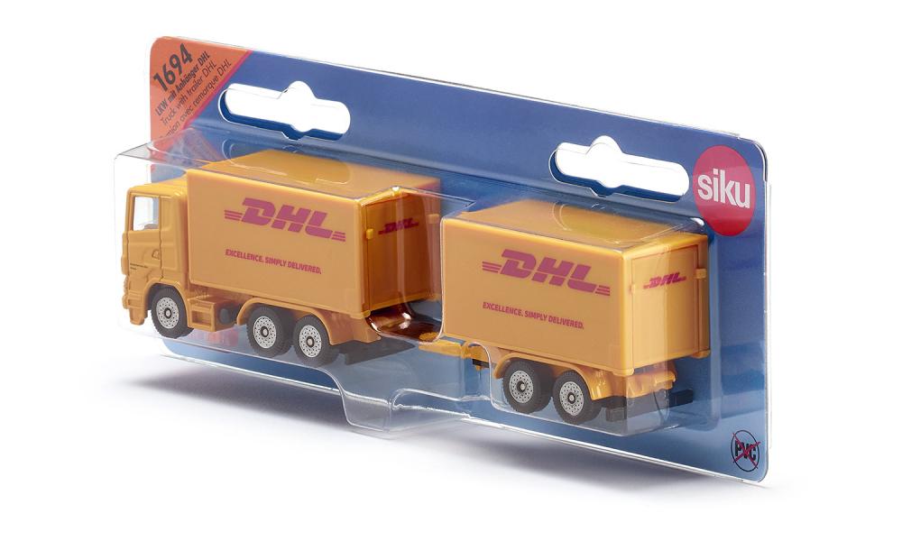 camion con rimorchio DHL