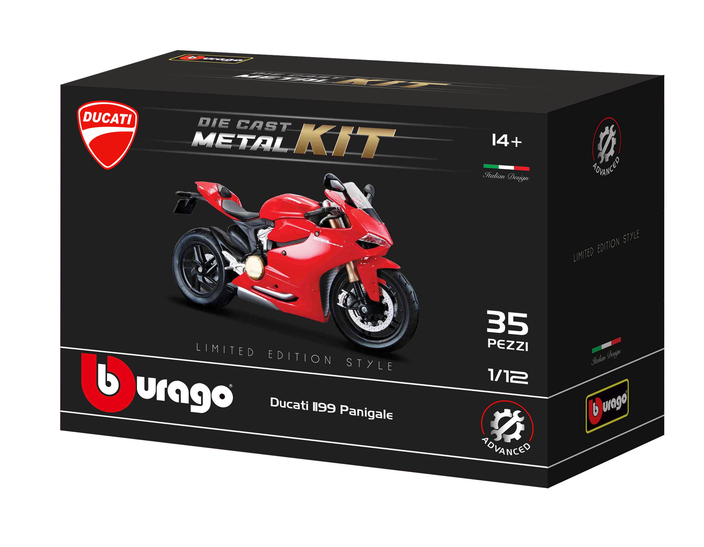 Ducati Panigale model kit 1/12