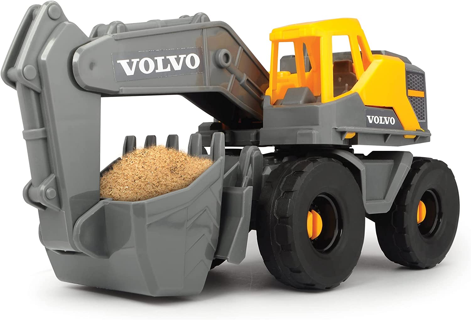 Volvo construction set con gru e mezzi cantiere