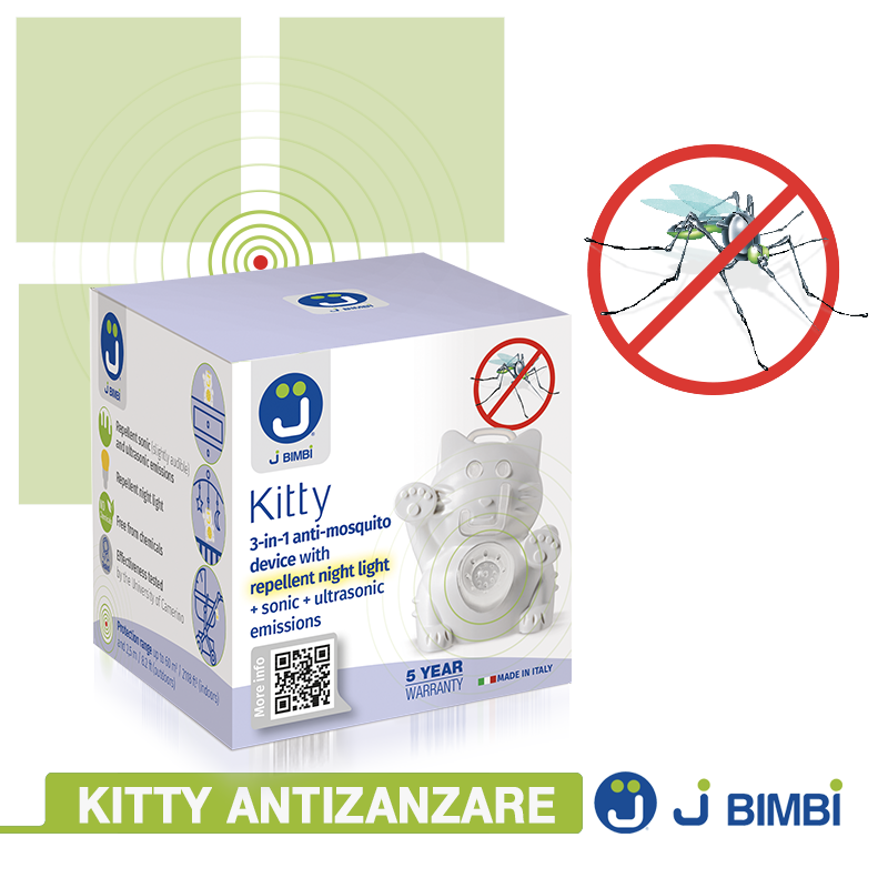 Kitty anti zanzare sonico portatile
