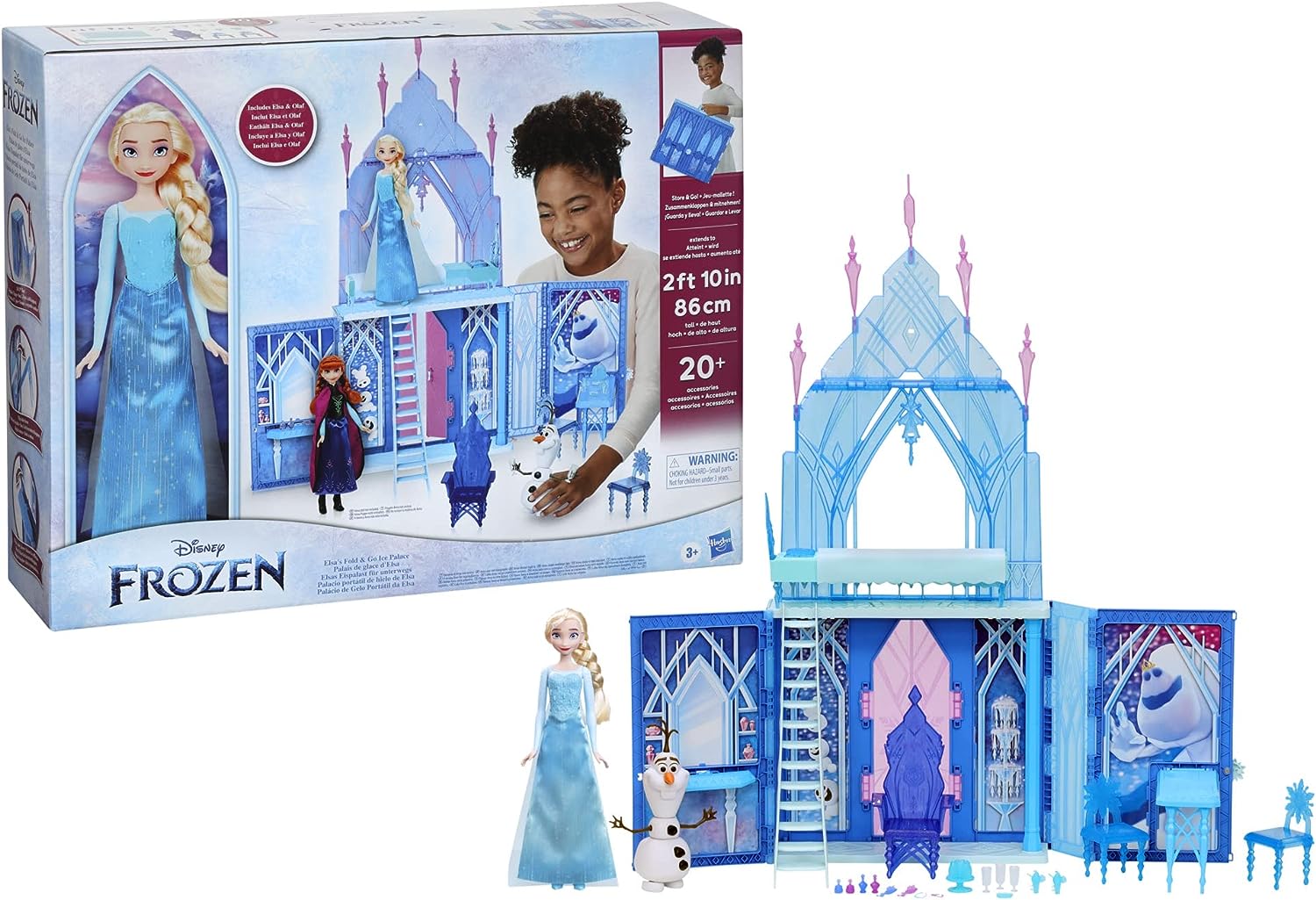 Castello di Elsa con Olaf Frozen