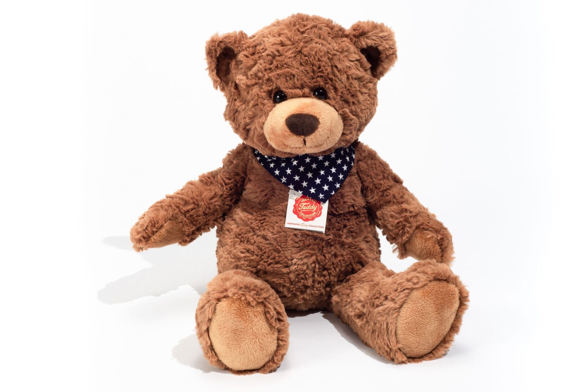  Teddy orso bruno 38 cm c/fazzoletto