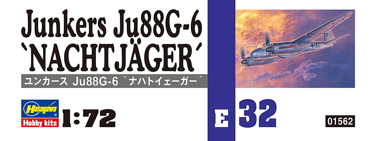 Aereo  Junkers Ju88g-6 Nachtjager scala 1/72