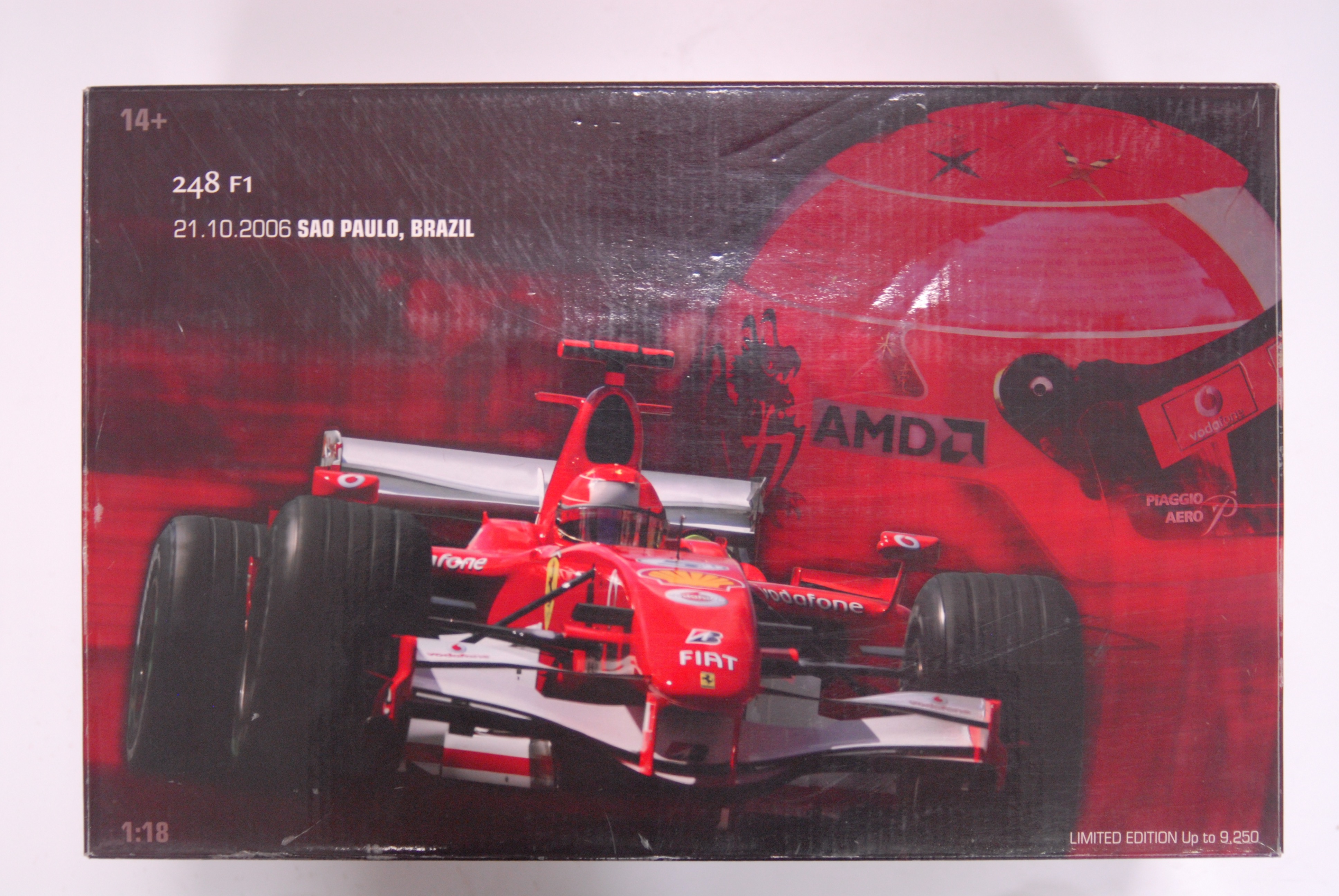 Ferrari Schumacher edizione speciale san Paolo Brasile 2006
