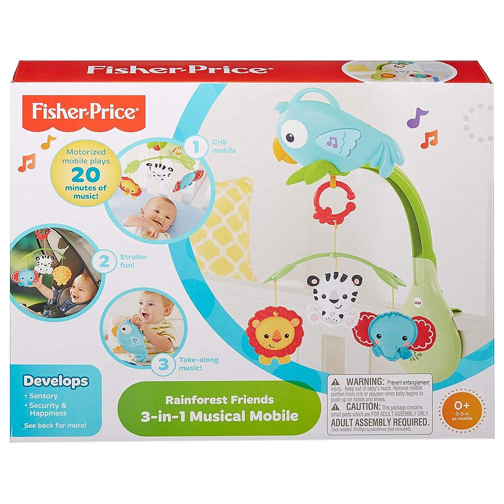 Animali Foresta Giostrina Musicale 3 in 1