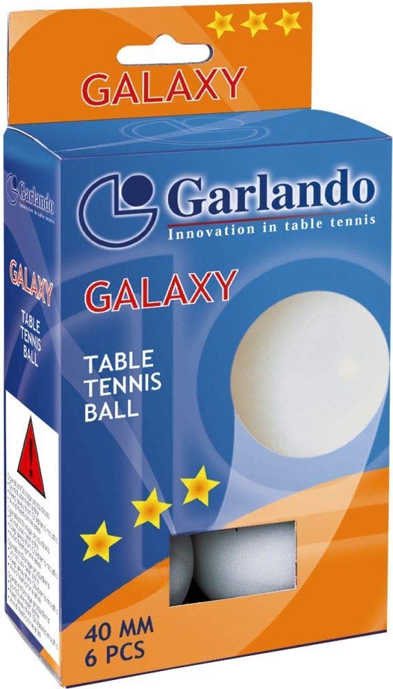 6 palline galaxy 3 stelle ping pong