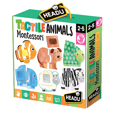 Animali tattili Montessori