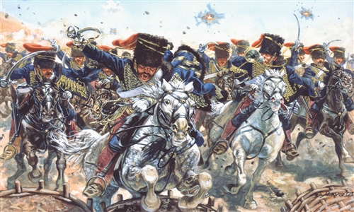 Ussari britannici Guerra di Crimea 1854 1:72