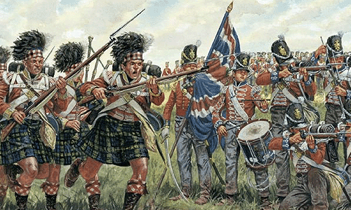 Fanteria scozzese e britannica delle guerre napoleoniche 1:72