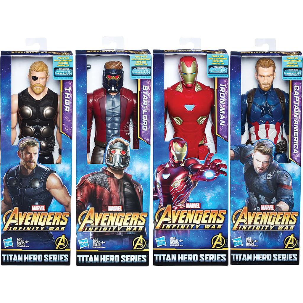 Avengers titan hero 30 cm personaggi assortiti