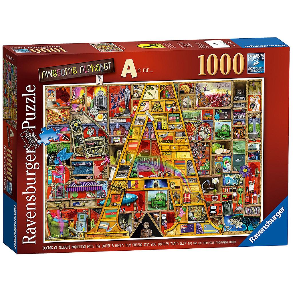 Awesome alphabet &quot;A&quot;  1000 pezzi