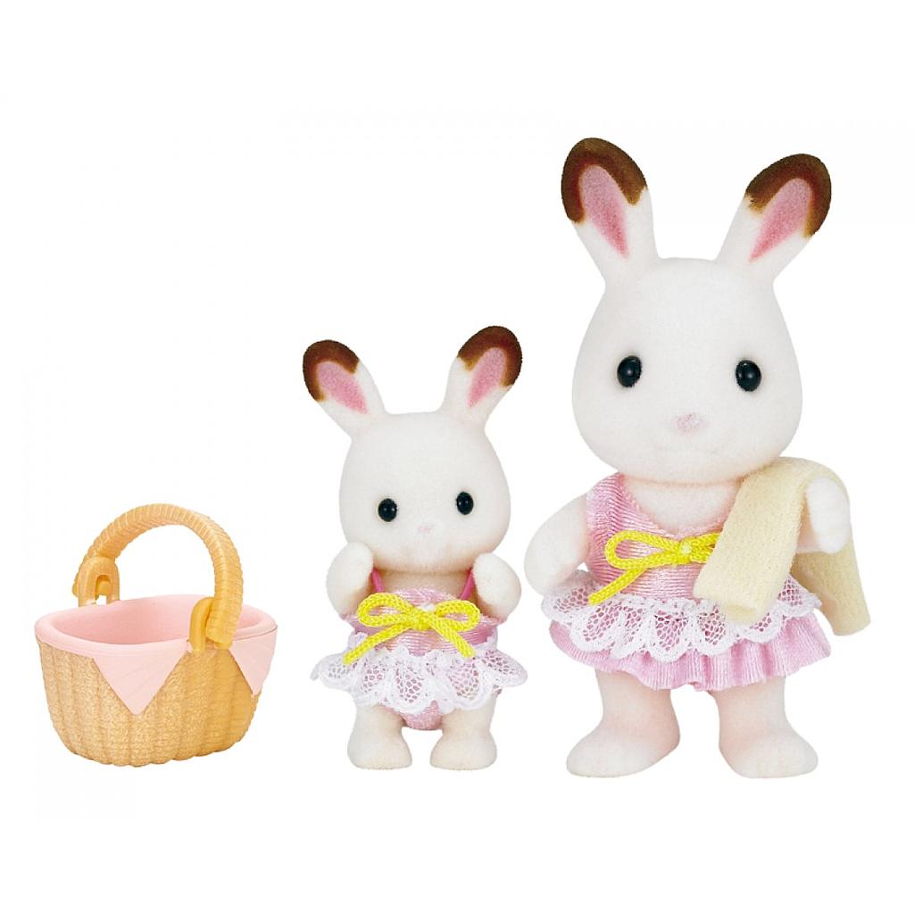 2 coniglietti in costume