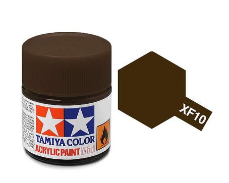 colore acrilico mini XF-10 flat brown