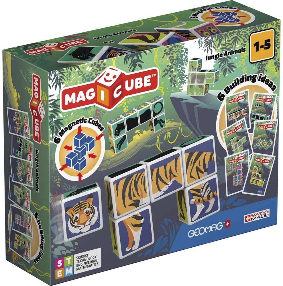 Magicube Jungle animals - 6 cubi