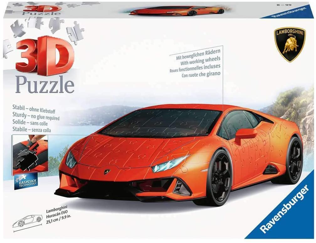 Lamborghini Puzzle 3D 108 pezzi