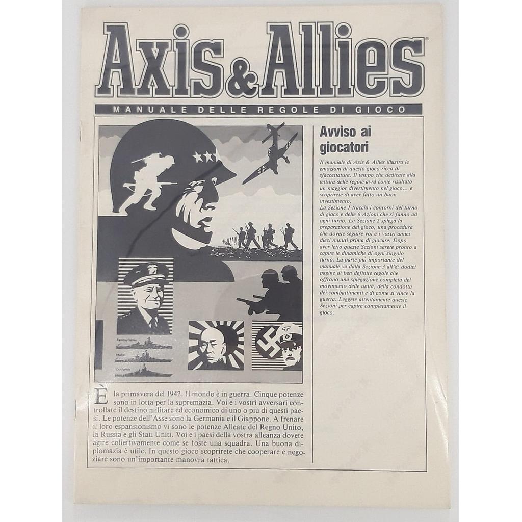Axis &amp; Allies Manuale regole di gioco