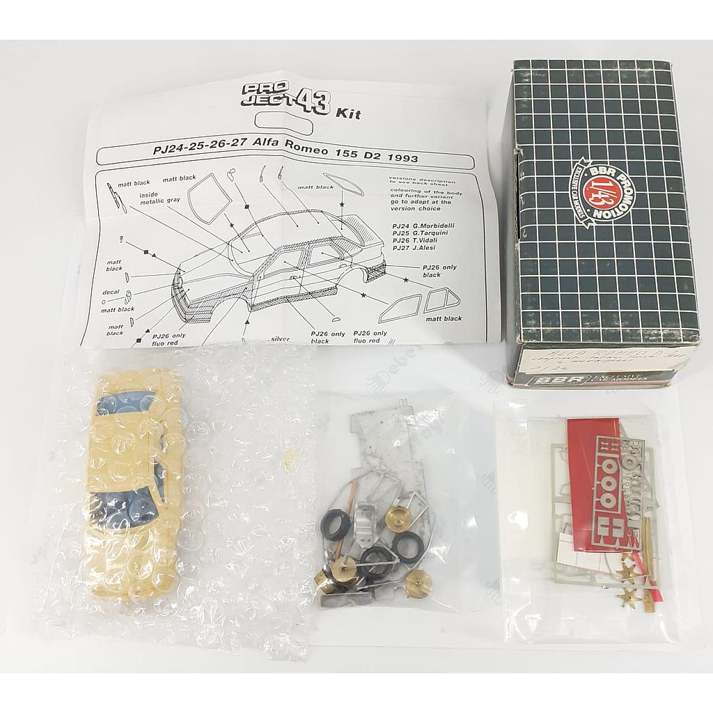 Alfa Romeo 155 D2 1993 Morbidelli kit 1/43 BBR