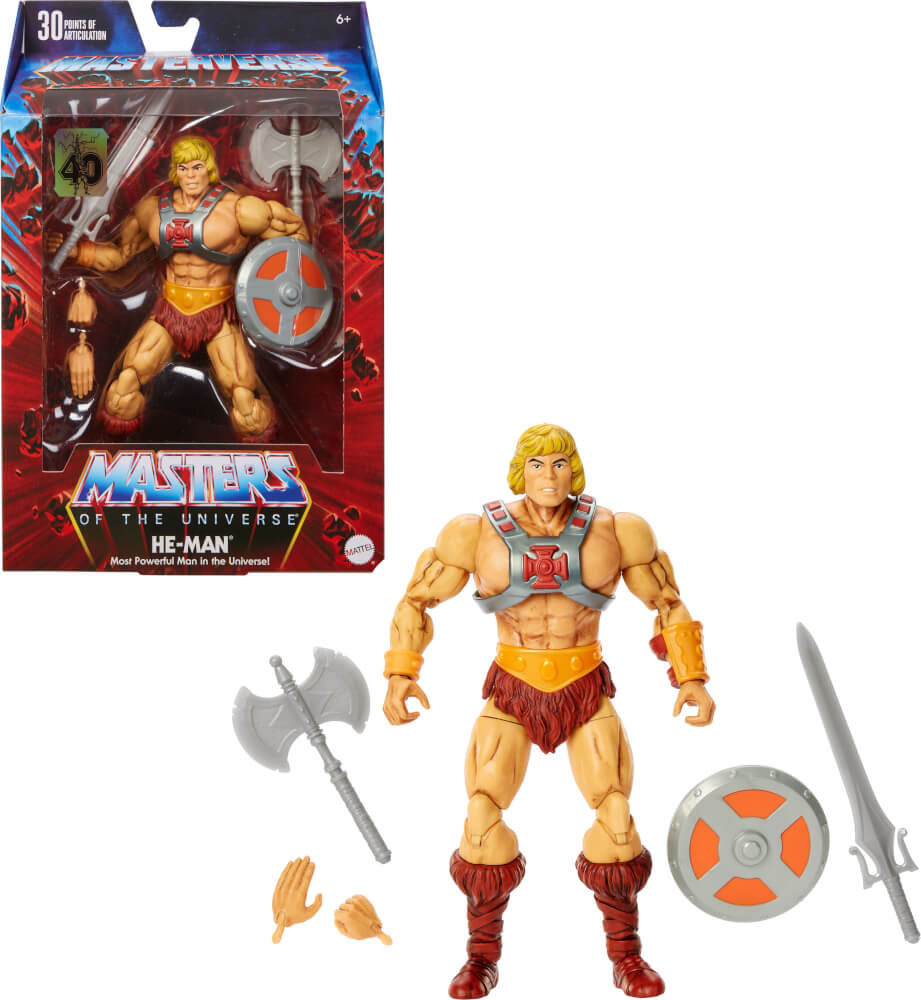 He-Man 40 anniversario Master of the universe
