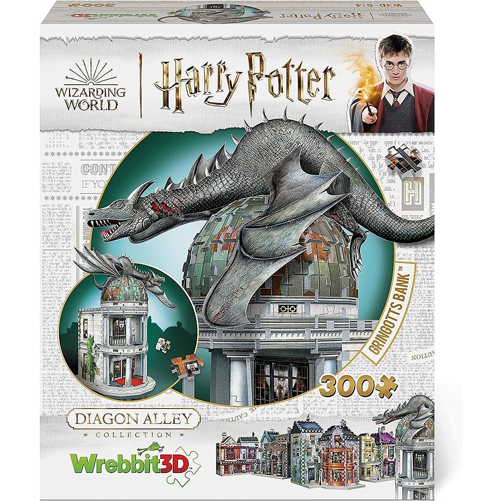 Banca della Gringot Puzzle 3D 300 pezzi Harry Potter