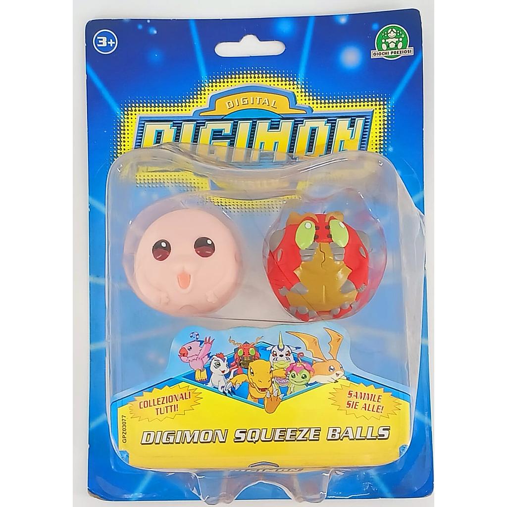 Digimon squeeze balls Motimon e Tentomon