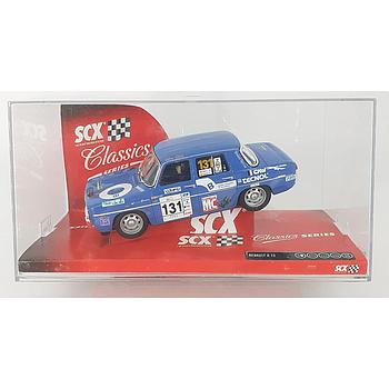 Renault 8 ts blue SCX