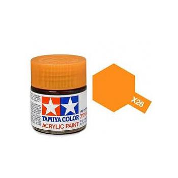 colore acrilico mini X-26 clear orange