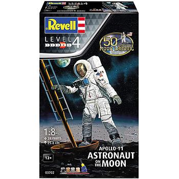 Apollo 11 Astronauta sulla Luna scala 1:8 