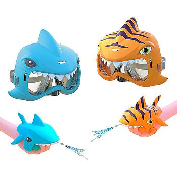 Acqua creatures con maschera e guanto sparaacqua