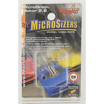 micro motore 2,6 microsizers Microsnap