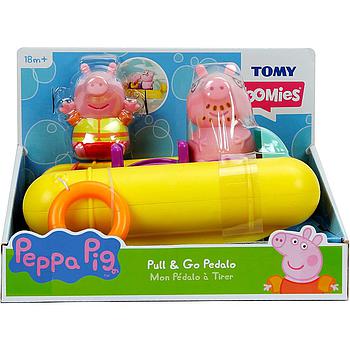 Toomies Peppa Pig pull and go pedalo