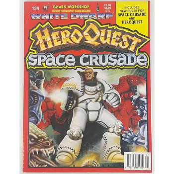White Dwarf Games Workshop Hero quest and Space Crusade N 134