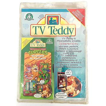 TV Teddy Ninja Turtles ritorno al passato videocassetta