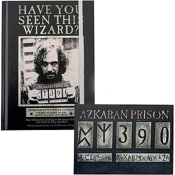 Quaderno e segnalibro di Sirius Black