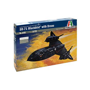 SR-71 Blackbird with Drone 1:72