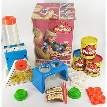 play-doh Microscope anno 1980
