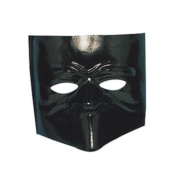Maschera veneziana bautta nera