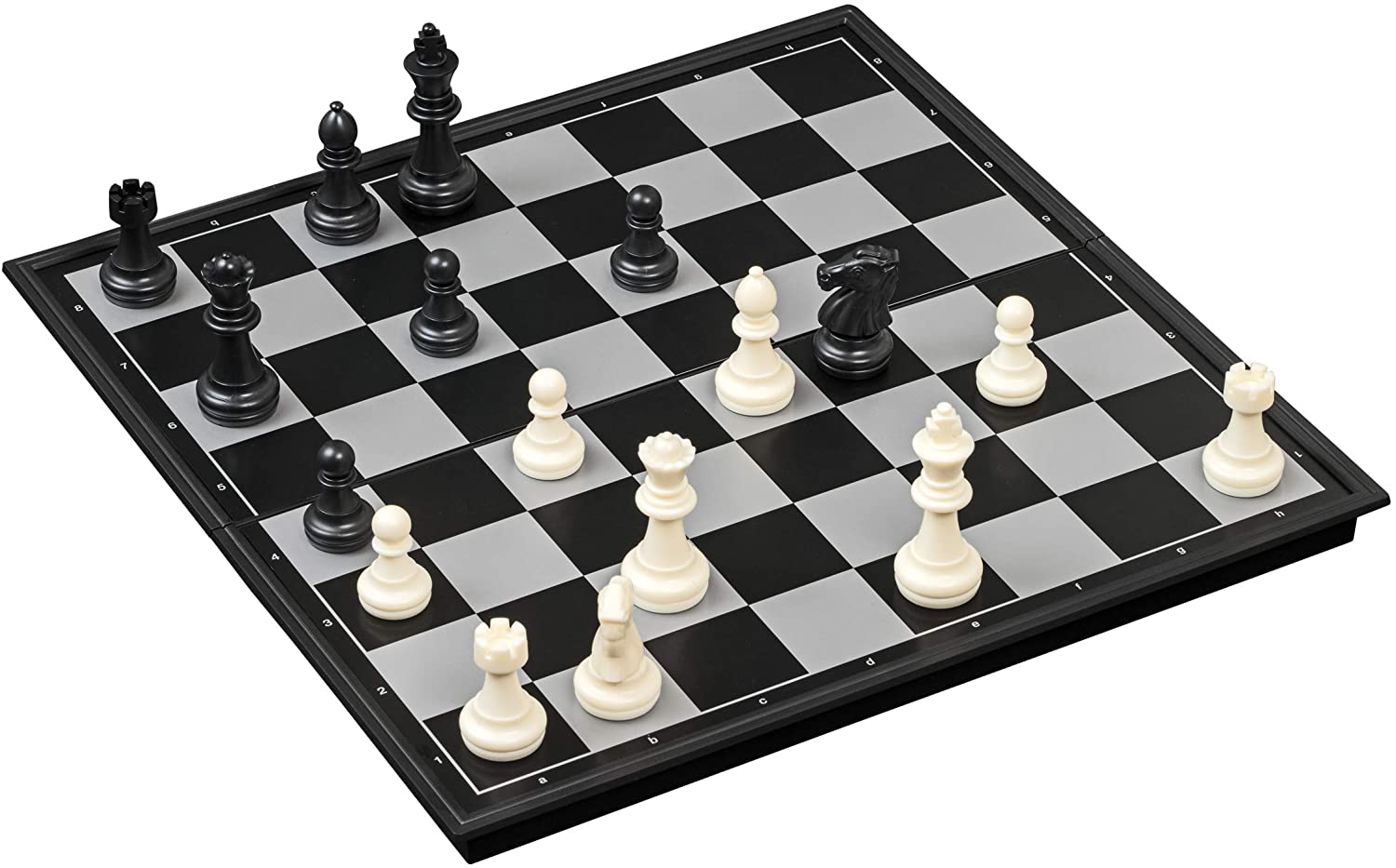 CT Scacchi Dama E Backgammon 3 In 1 – Scacchiera Pieghevole Portatile 34x34 Cm, Gioco Da Tavolo Completo