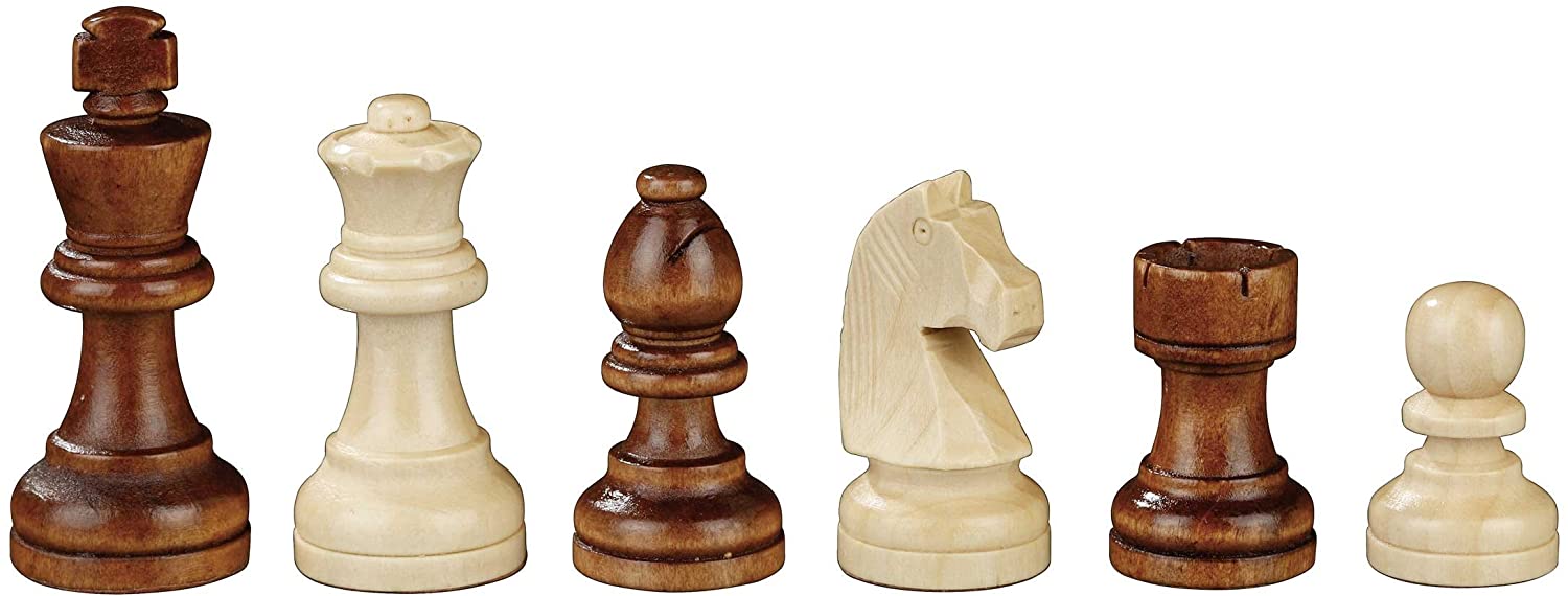 Scacchiera con scacchi 40x40 in legno