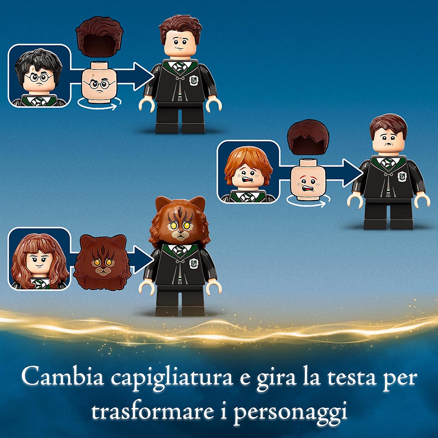 Hogwarts™: Errore della pozione polisucco