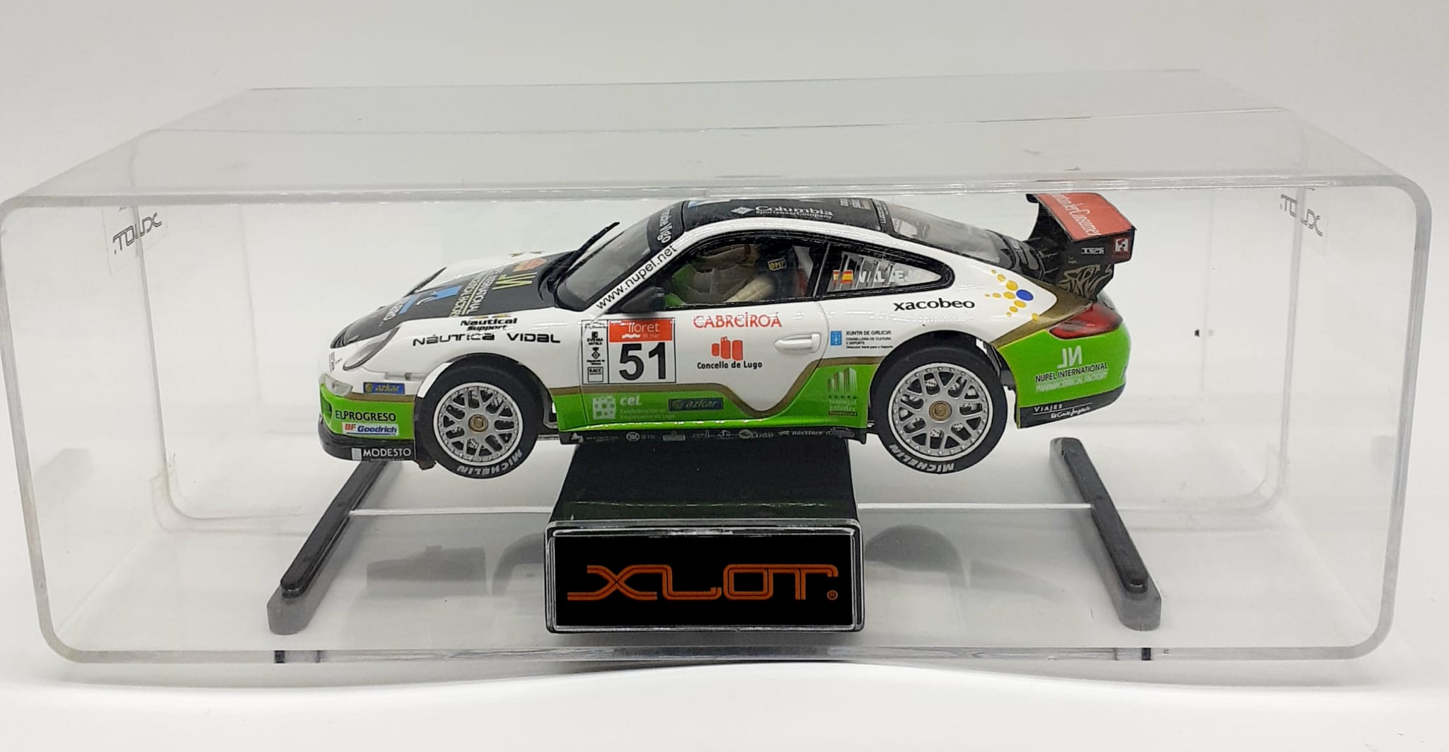 Xlot porsche 997 GT3 rally  nupel Team 1/28