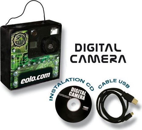 aquilone con telecamera Spy Kite cm77x32